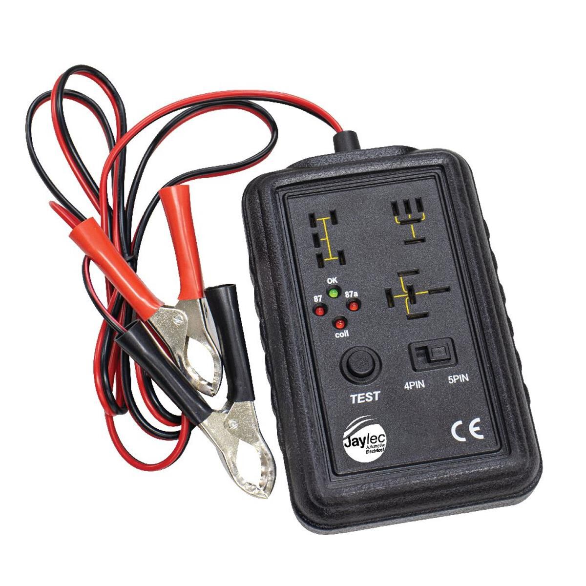 RELAY TESTER 4 & 5 PIN RELAYS 12 & 24 VOLT JAYLEC, , scanz_hi-res