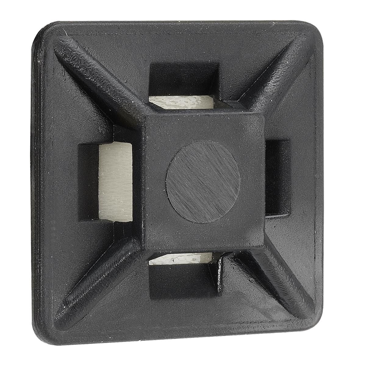 CABLE TIE MOUNTS BLK 19MM 25, , scanz_hi-res
