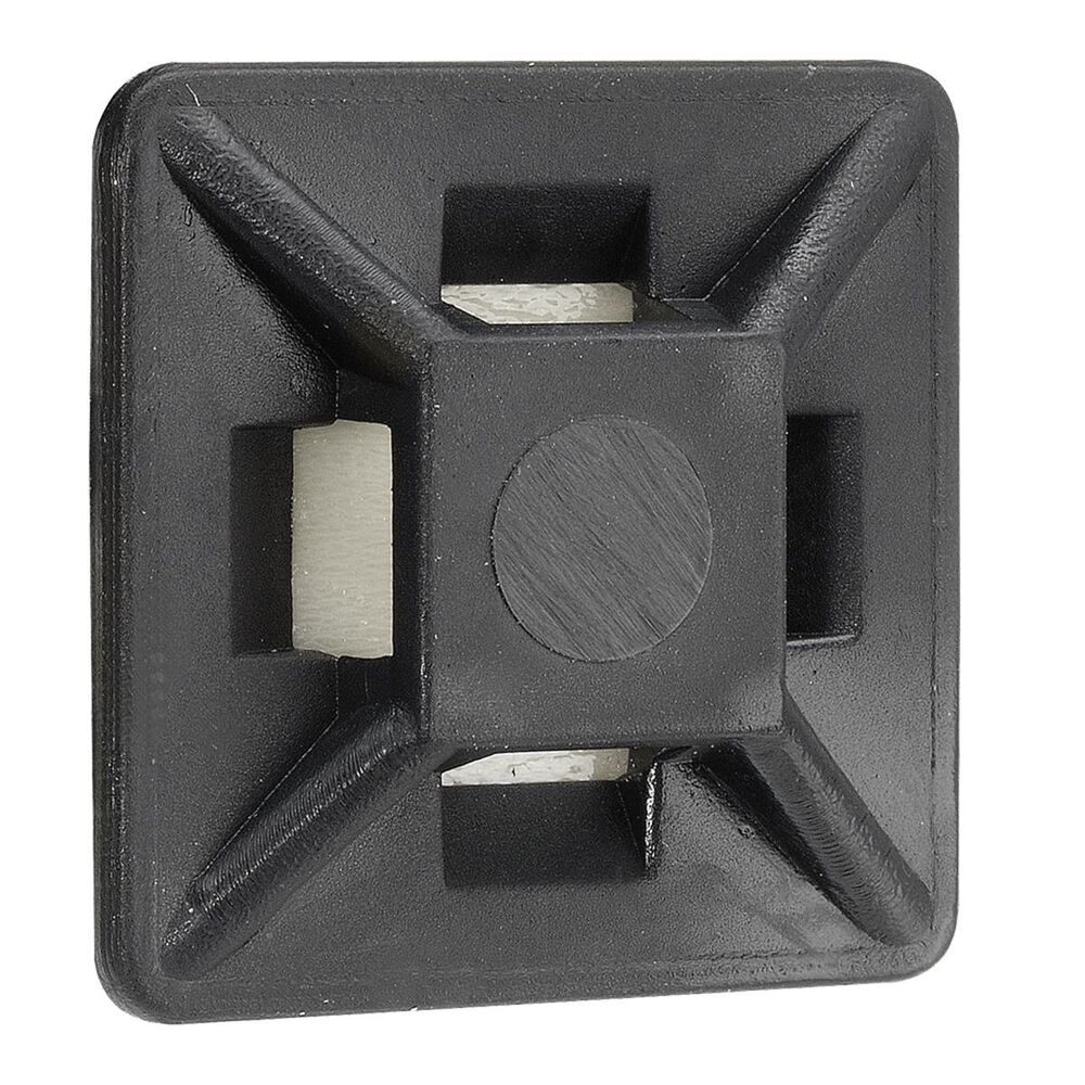 Narva Cable Tie Mounts Black, 25 Pack, 19mm Supercheap Auto New Zealand