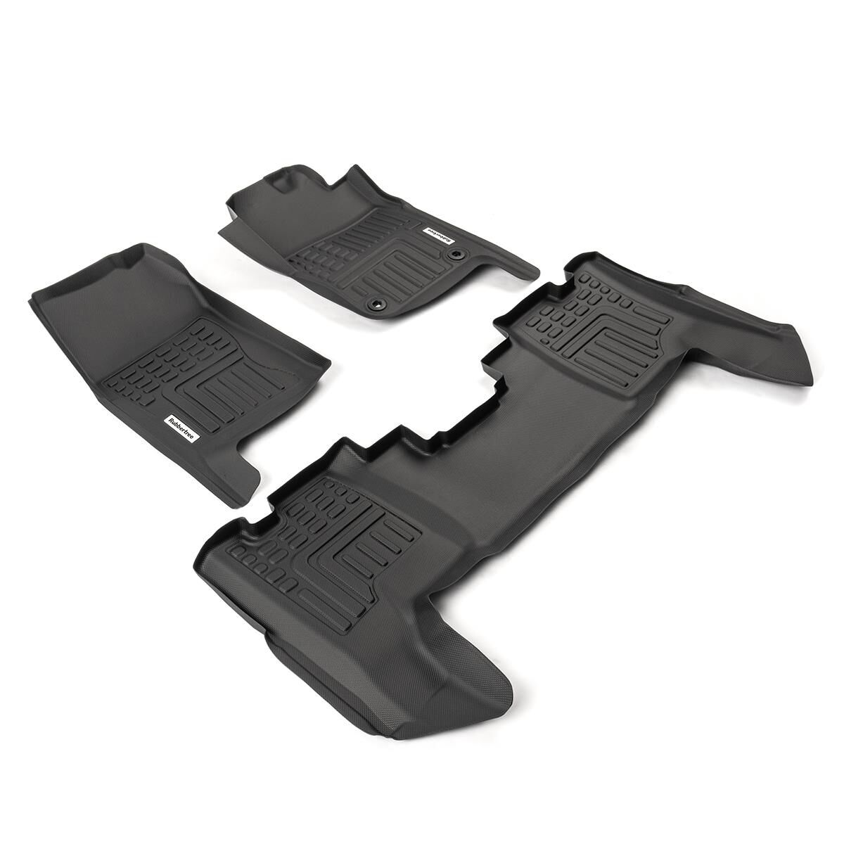 DEEP DISH FLOOR LINERS FOR TOYOTA LANDCRUISER 76/79 2012+ DUAL CAB / WAGON GXL ONLY FULL SET, , scanz_hi-res