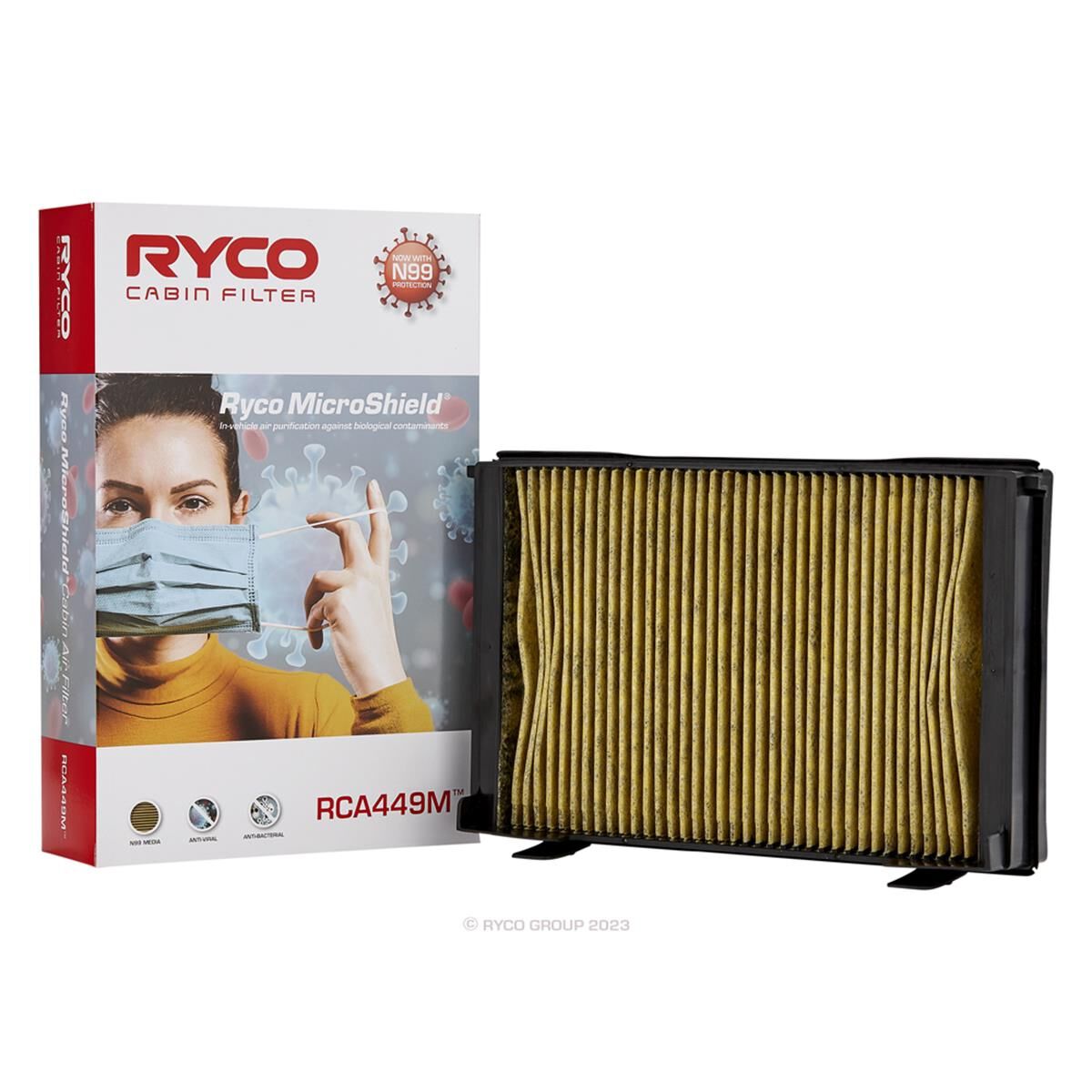 Ryco N99 MicroShield Cabin Air Filter RCA449M, , scanz_hi-res