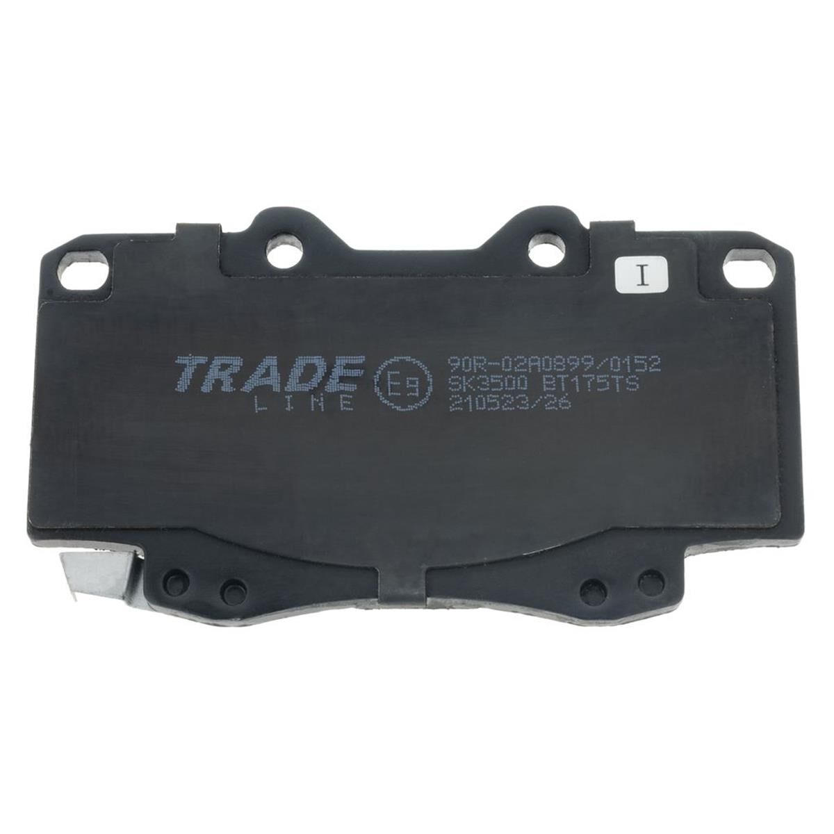 TRADE-LINE BRAKE PAD FRONT SET HILUX 4RUNNER LANDCRUISER PRADO DB1149, , scanz_hi-res