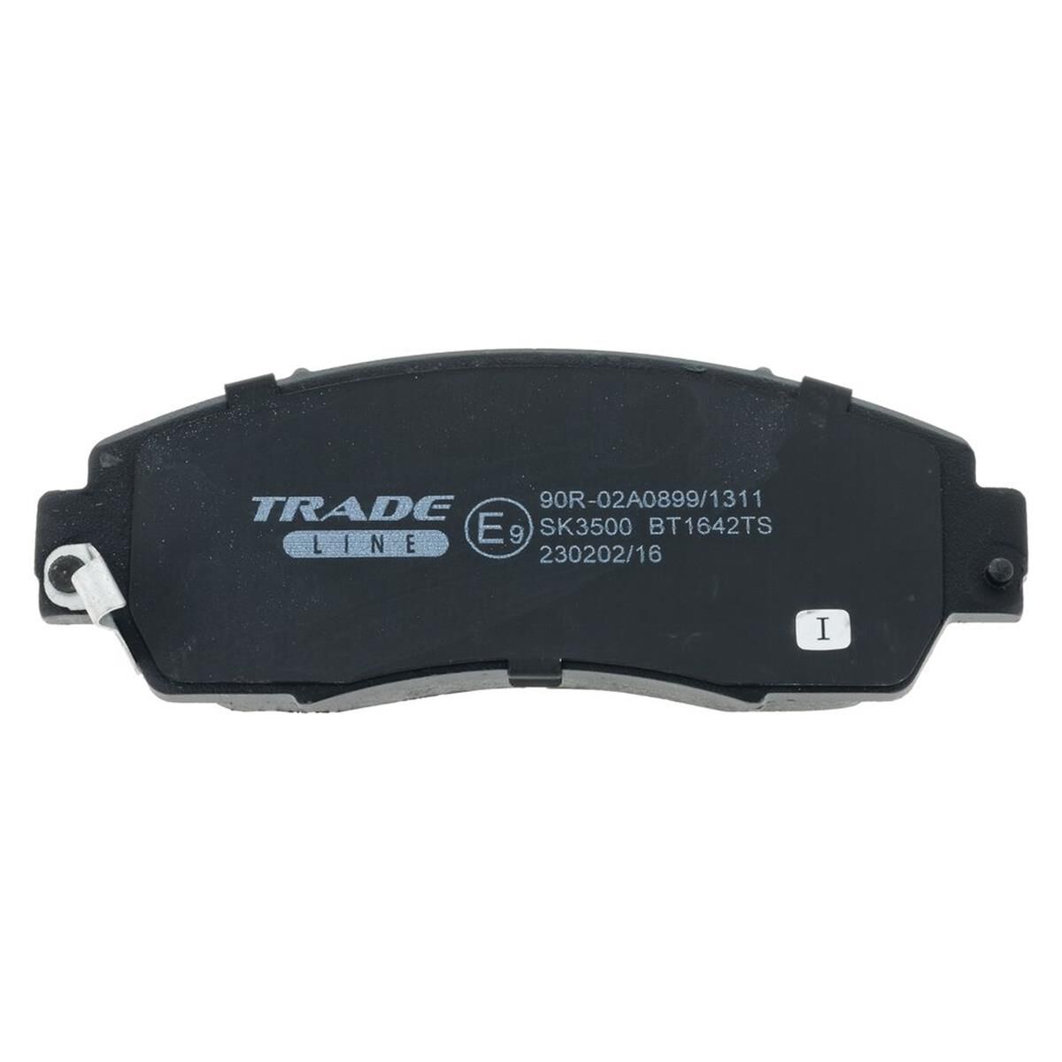 TRADELINE BRAKE PAD FRONT SET GREAT WALL HONDA CRV DB1720, , scanz_hi-res