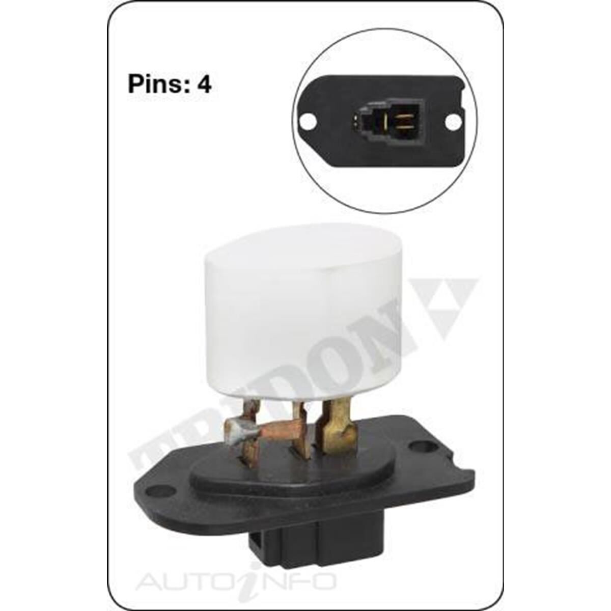 TRIDON HEATER FAN RESISITOR, , scanz_hi-res