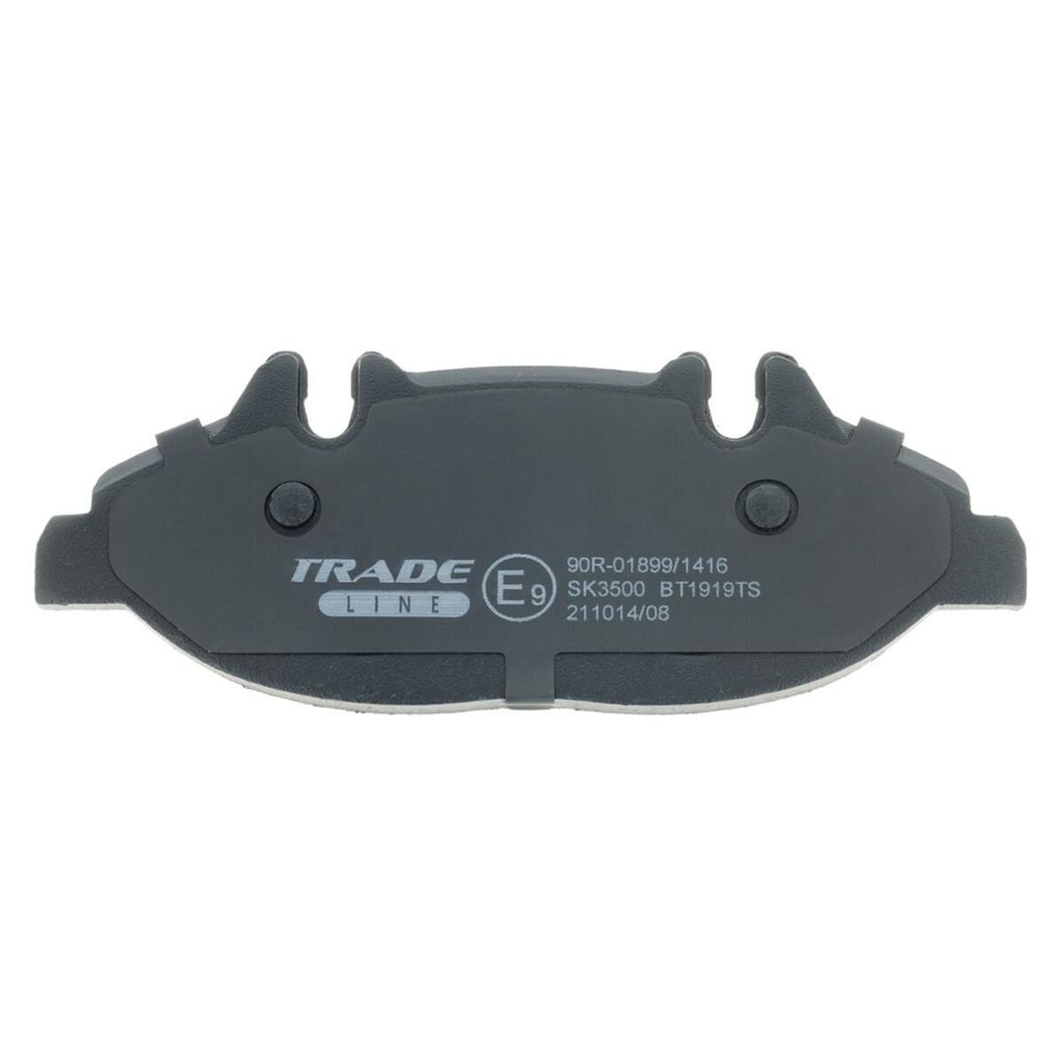 TRADELINE BRAKE PAD SET FRONT MERCEDES VITO (W639) DB1965, , scanz_hi-res