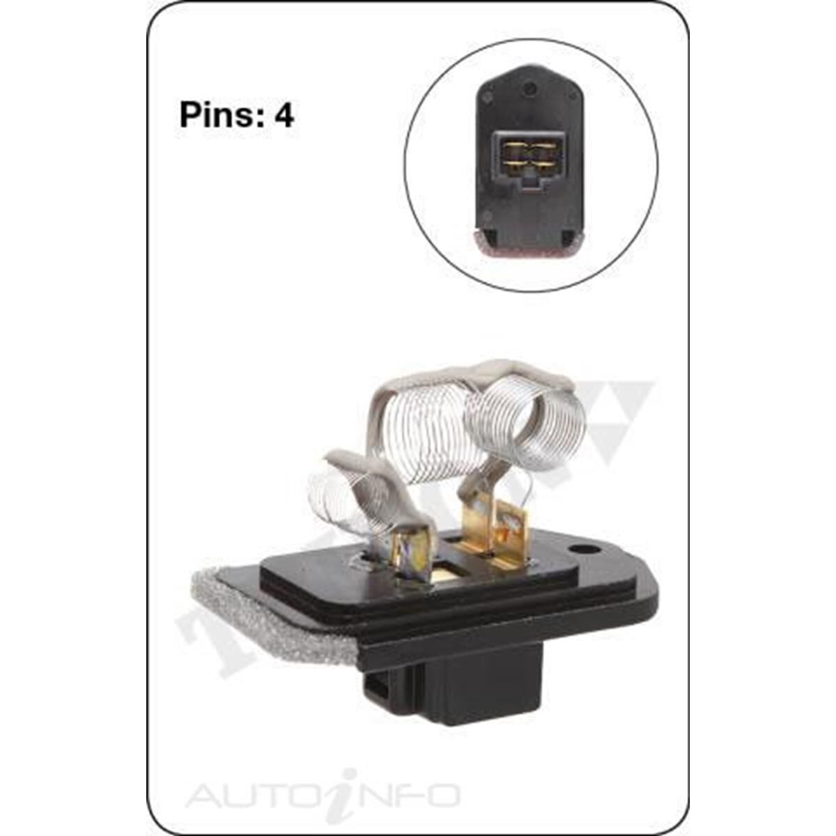 TRIDON HEATER FAN RESISITOR, , scanz_hi-res