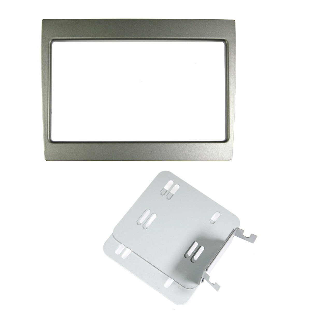 FACIA VY COMMODORE DOUBLE DIN GREY, , scanz_hi-res