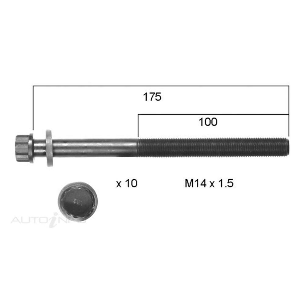 Cylinder Head Bolt Set | Supercheap Auto New Zealand