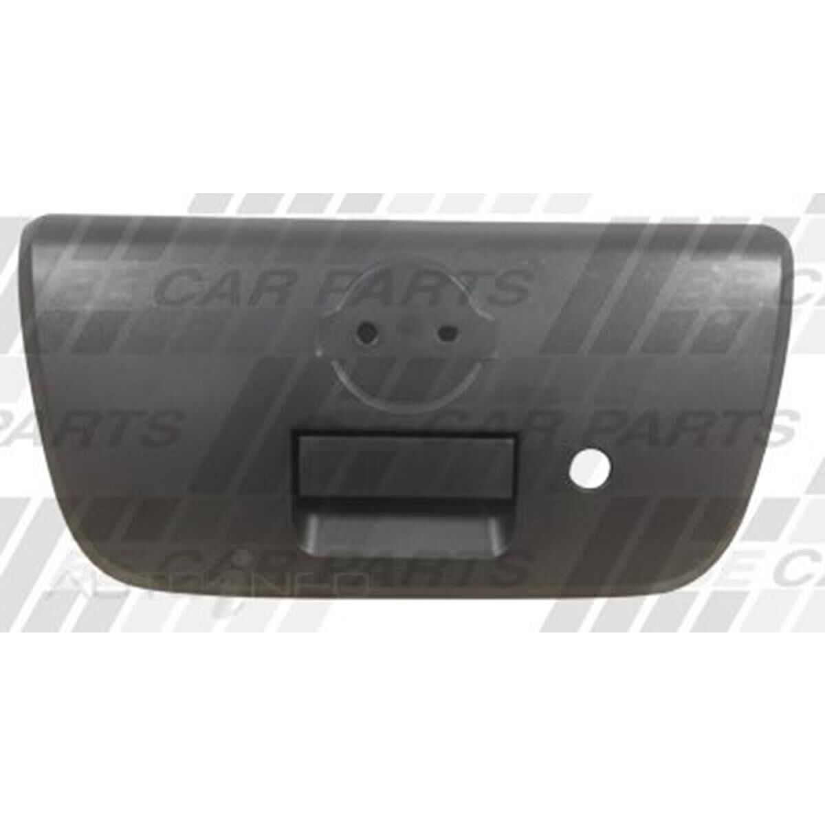 TAILGATE HANDLE - BLACK - LOCKING TYPE, , scanz_hi-res