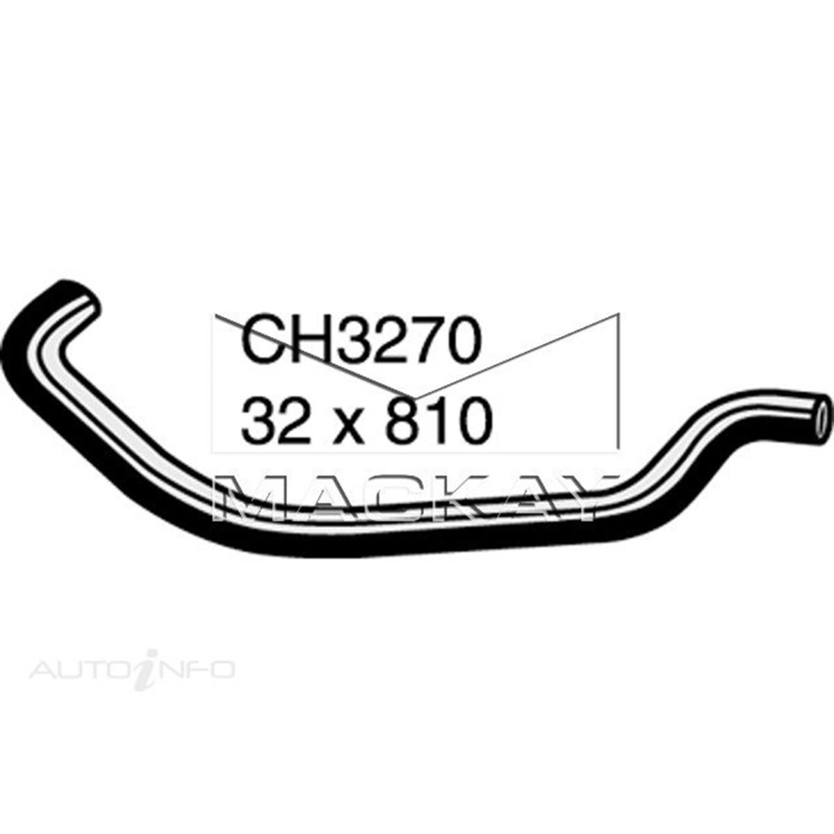 RADIATOR UPPER HOSE  - FORD TRANSIT VH - 2.4L I4 TURBO DIESEL - MANUAL & AUTO, , scanz_hi-res