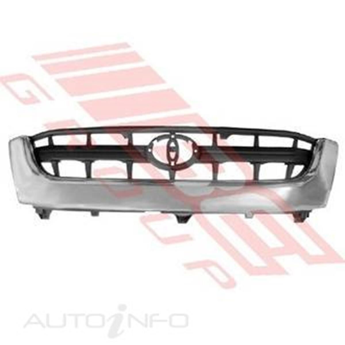 GRILLE - CHROME BLACK - CENTRE, , scanz_hi-res