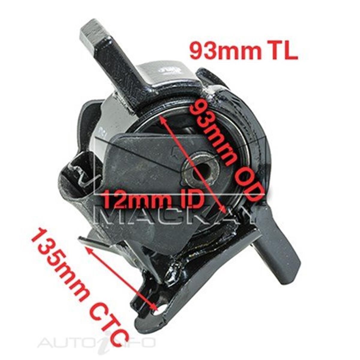 ENGINE MOUNT LEFT - HYUNDAI I45 YF 2.4L G4KJ I4 - AUTO, , scanz_hi-res