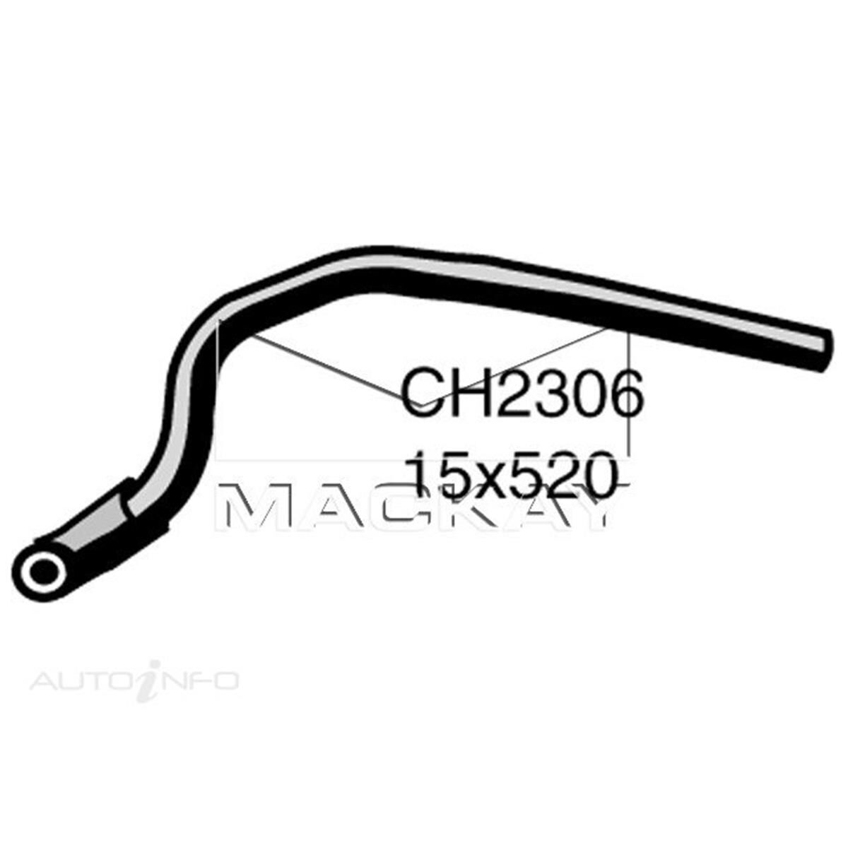 HEATER HOSE  - NISSAN PATROL GU - 2.8L I6 TURBO DIESEL - MANUAL & AUTO, , scanz_hi-res
