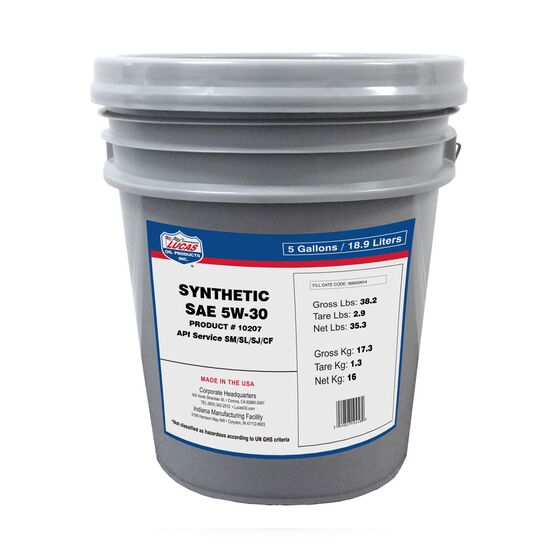 SAE 5W30 SYNTHETIC MOTOR OIL - 18.9L, , scanz_hi-res