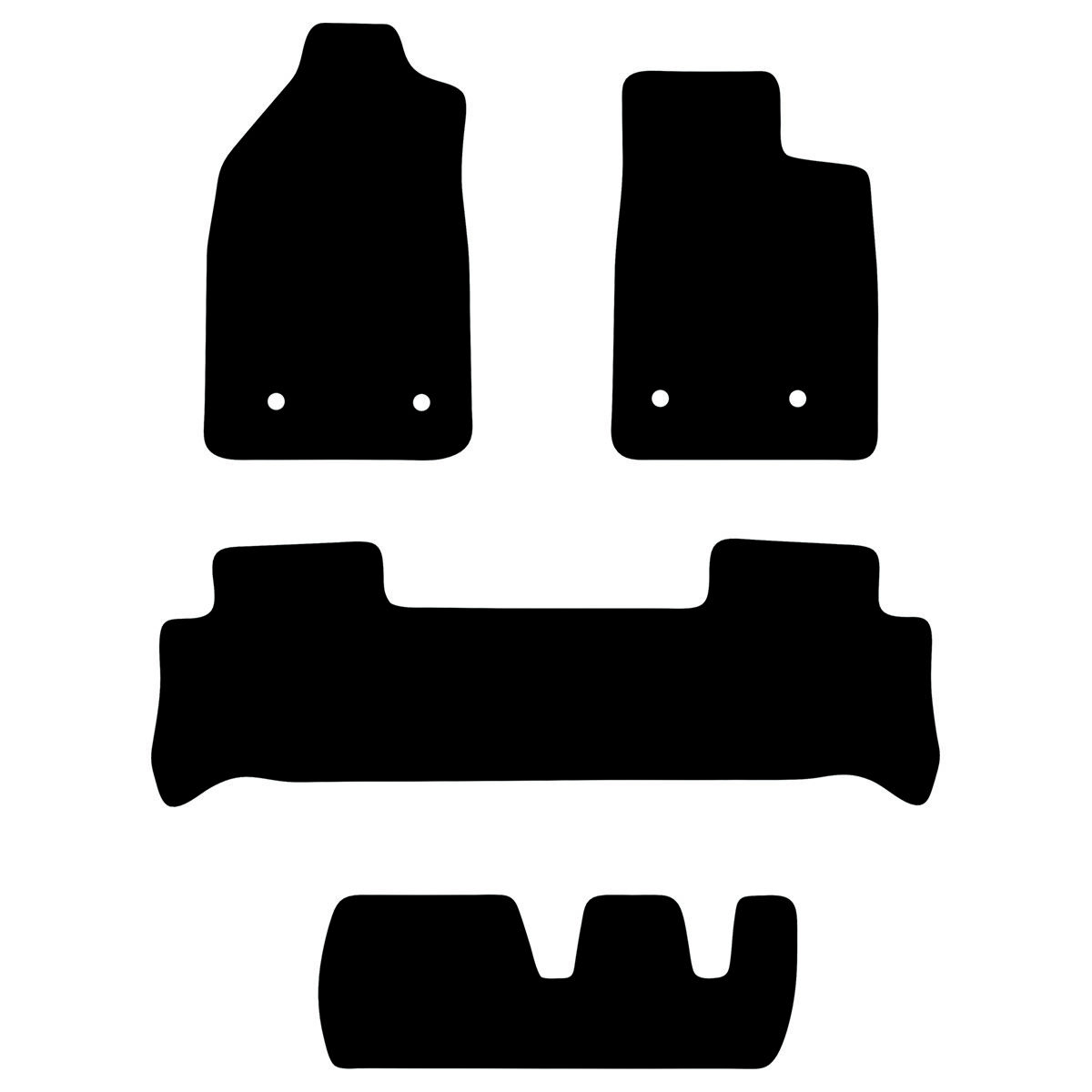 HEAVY DUTY RUBBER CAR MATS FOR HOLDEN TRAX 2013-2020, , scanz_hi-res