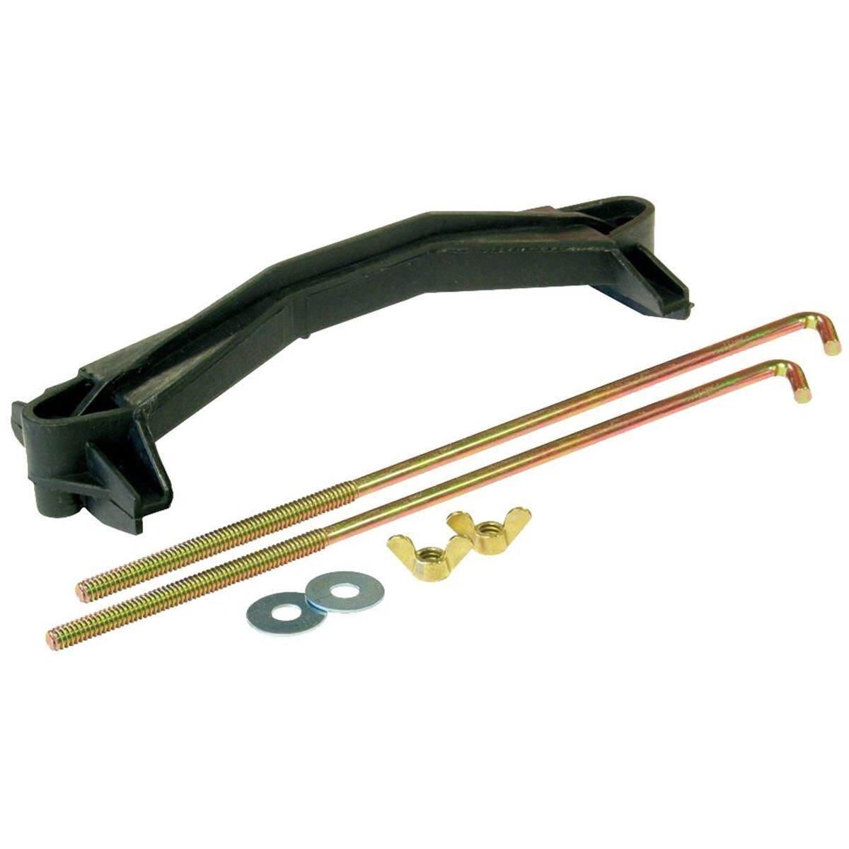 BATTERY HOLD DOWN BRACKET 175mm / 7" J STYLE JAYLEC, , scanz_hi-res