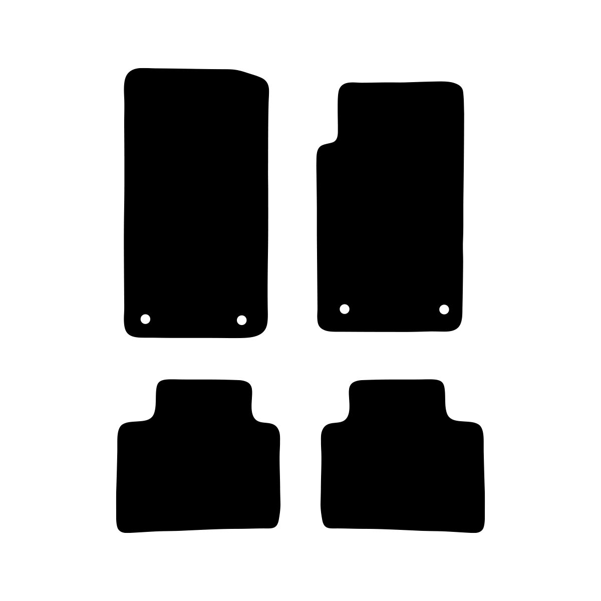 EXECUTIVE RUBBER CAR MATS FOR HOLDEN CALAIS (VF SPORTWAGON) 2013-2017, , scanz_hi-res