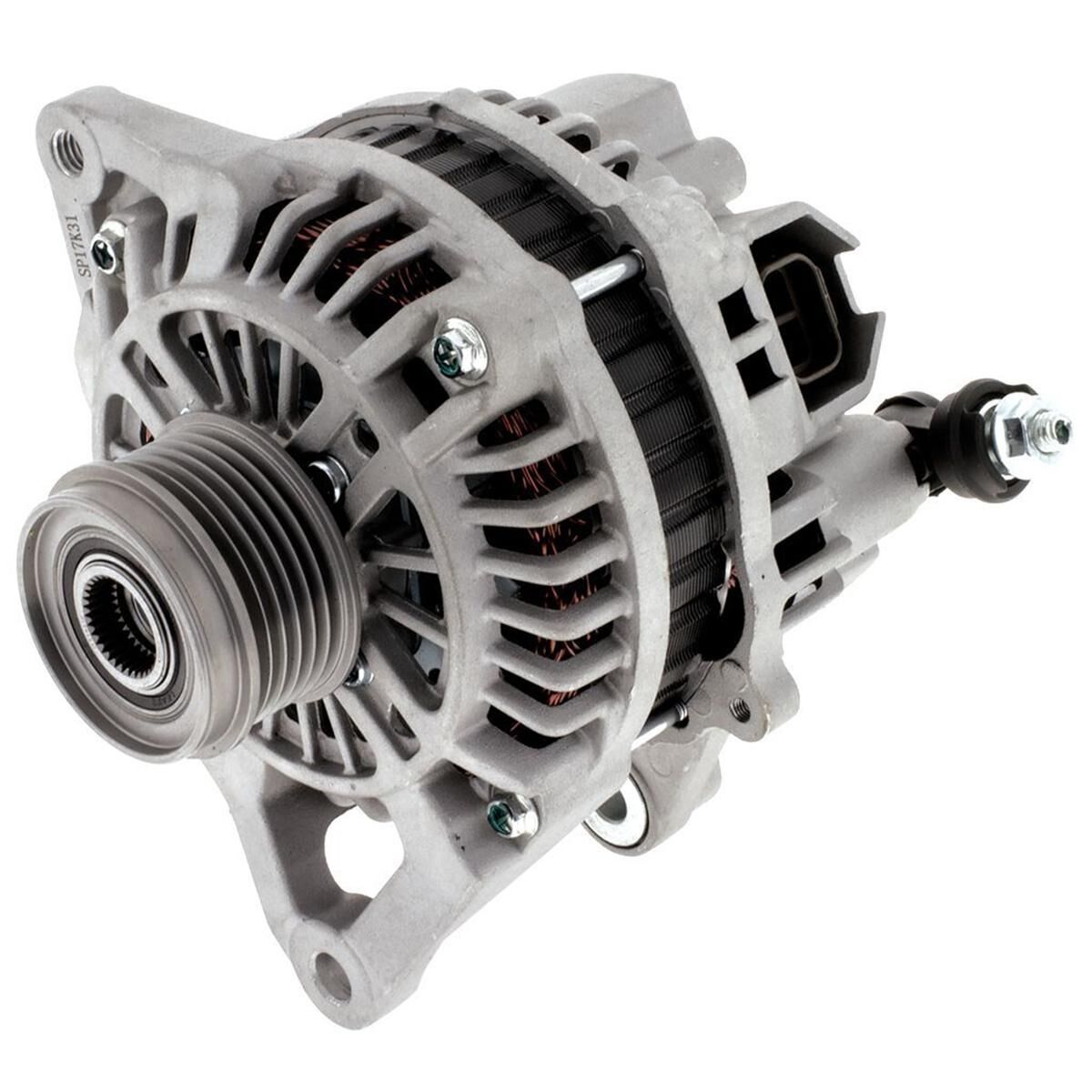 ALT 14V 90A MAZDA ZY AXELA 2006- CLUTCH PULLEY, , scanz_hi-res