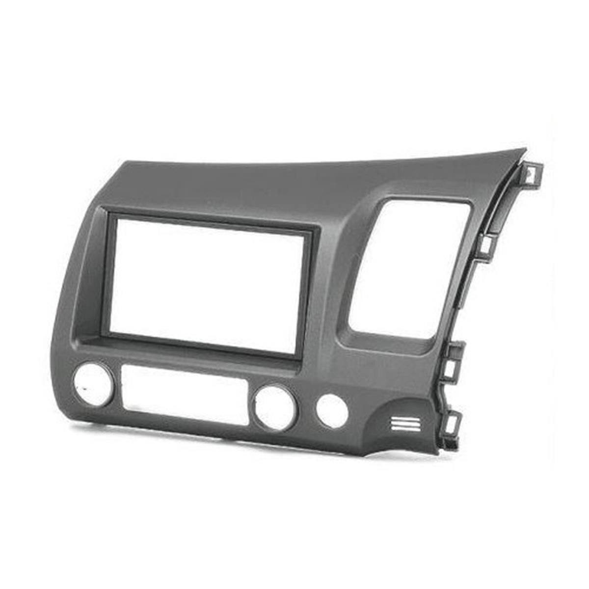 FITTING KIT HONDA CIVIC 06-15 DOUBLE DIN SILVER, , scanz_hi-res