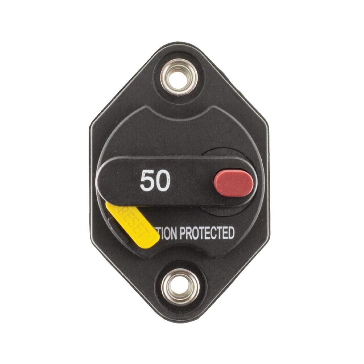 CIRCUIT BREAKER TYPElll 50AMP MANUAL RESET PANEL MOUNT                         JAYLEC, , scanz_hi-res