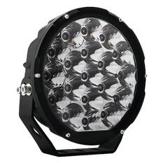 7" RND LED DRIVING LAMP DRIVNG BEAM 9-36V 106W 19 LED's BLACK 11,000Lms, , scanz_hi-res