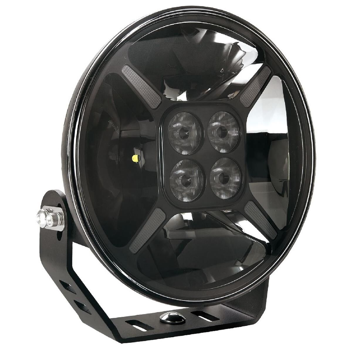 9" RND LED DRIVING LAMP DRIVNG BEAM 9-36V 120W BLK 12,000Lms W/PARK LIGHT, , scanz_hi-res