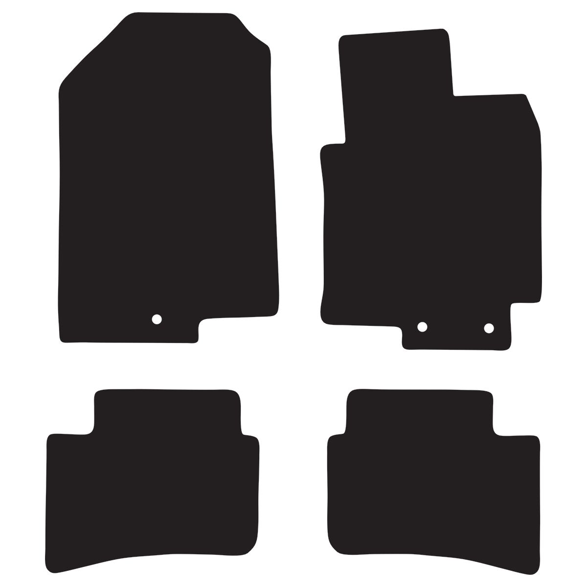 LUXURY CARPET CAR MATS FOR KIA STONIC (1ST GEN FACELIFT) 2025+, , scanz_hi-res