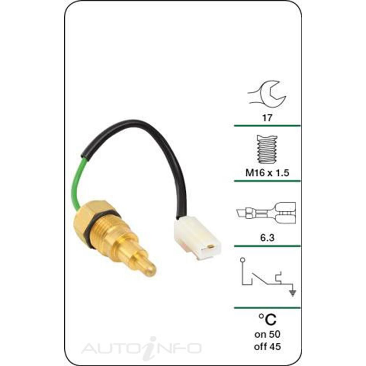 TRIAUS THERMO FAN SWITCH, , scanz_hi-res