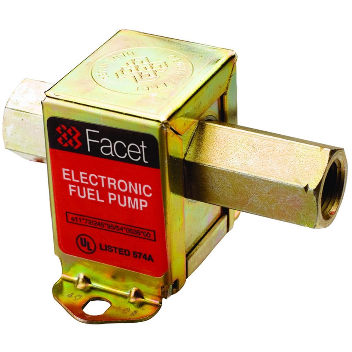 FACET FUEL PUMP 40108 SOLID STATE 4.5-9 PSI 12v Ashdown p/n 27-20597 129L/Hour, , scanz_hi-res