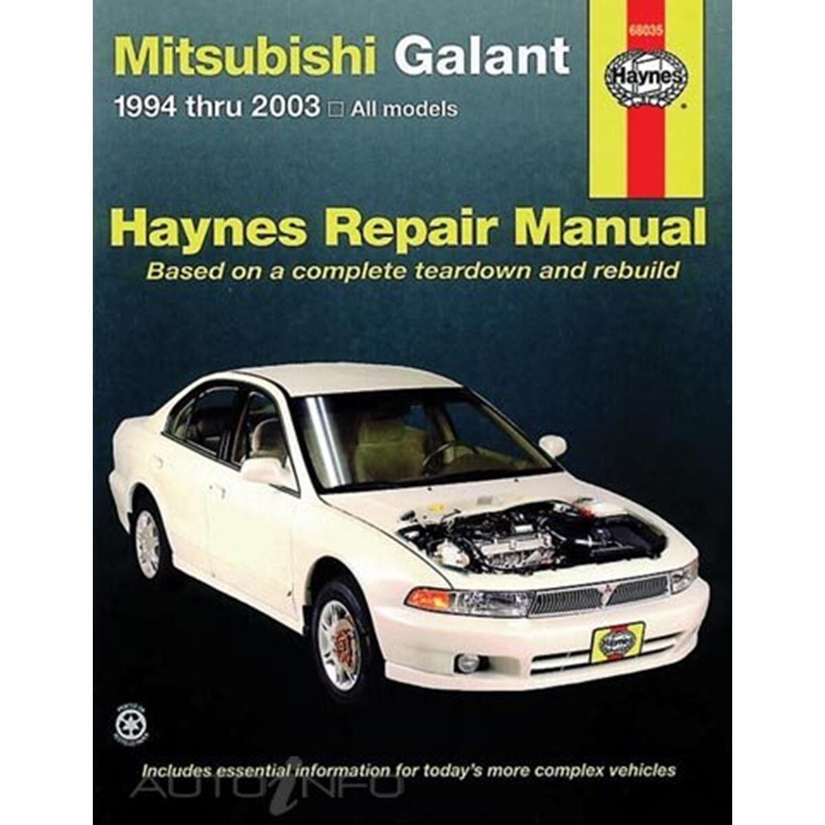 MITSUBISHI GALANT HAYNES REPAIR MANUAL FOR 1994 THRU 2012 COVERING ALL MODELS, , scanz_hi-res