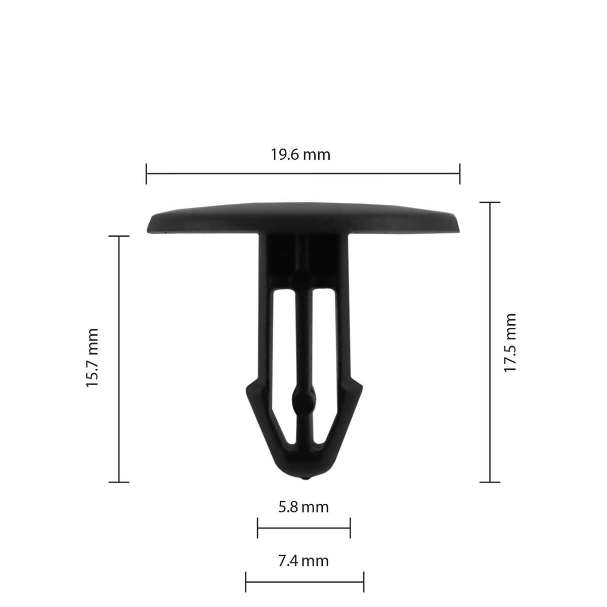 Honda - pack of 25 car clips, , scanz_hi-res