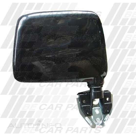 DOOR MIRROR - L/H - BLACK - DOOR MNT, , scanz_hi-res