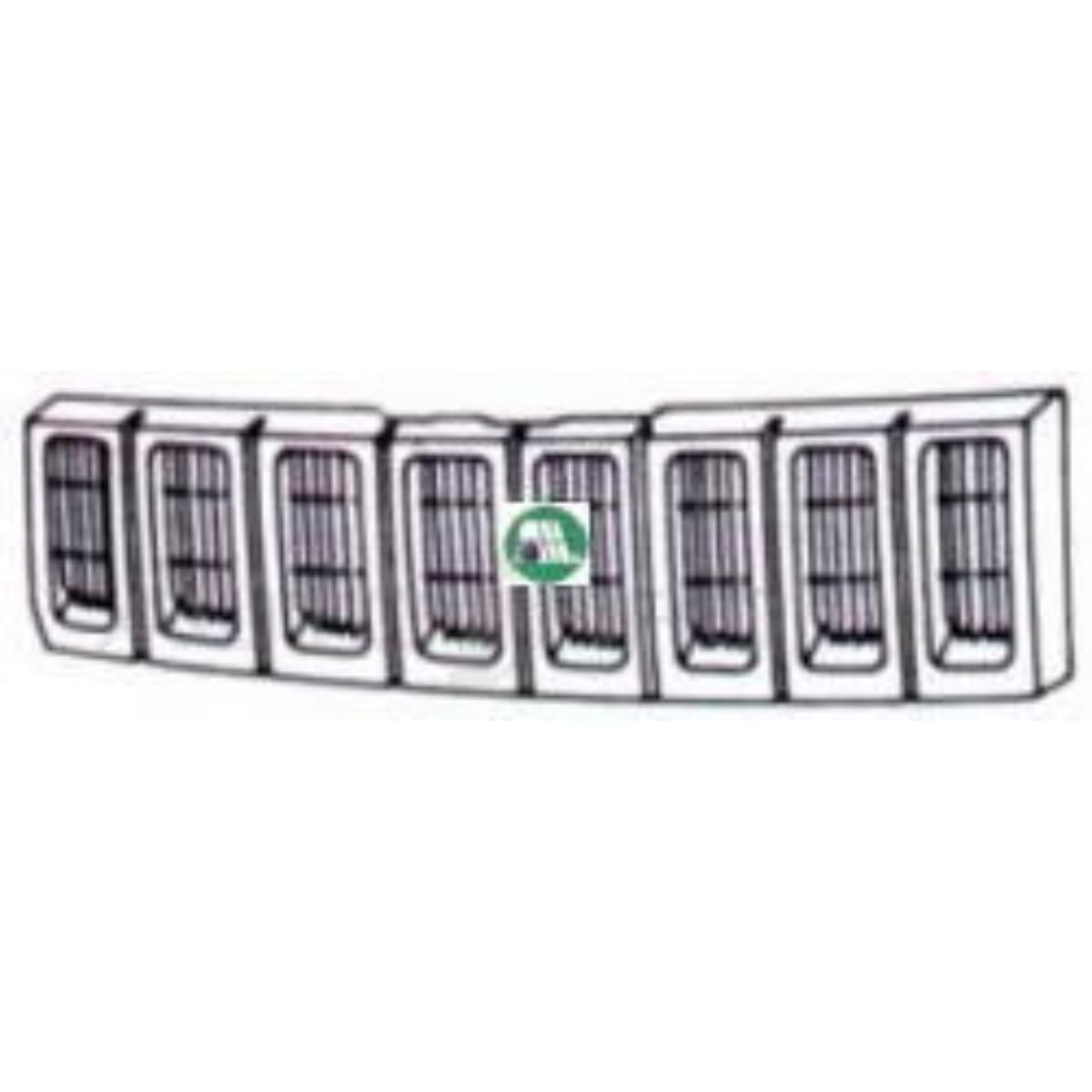 GRILLE - CHROME/GREY, , scanz_hi-res