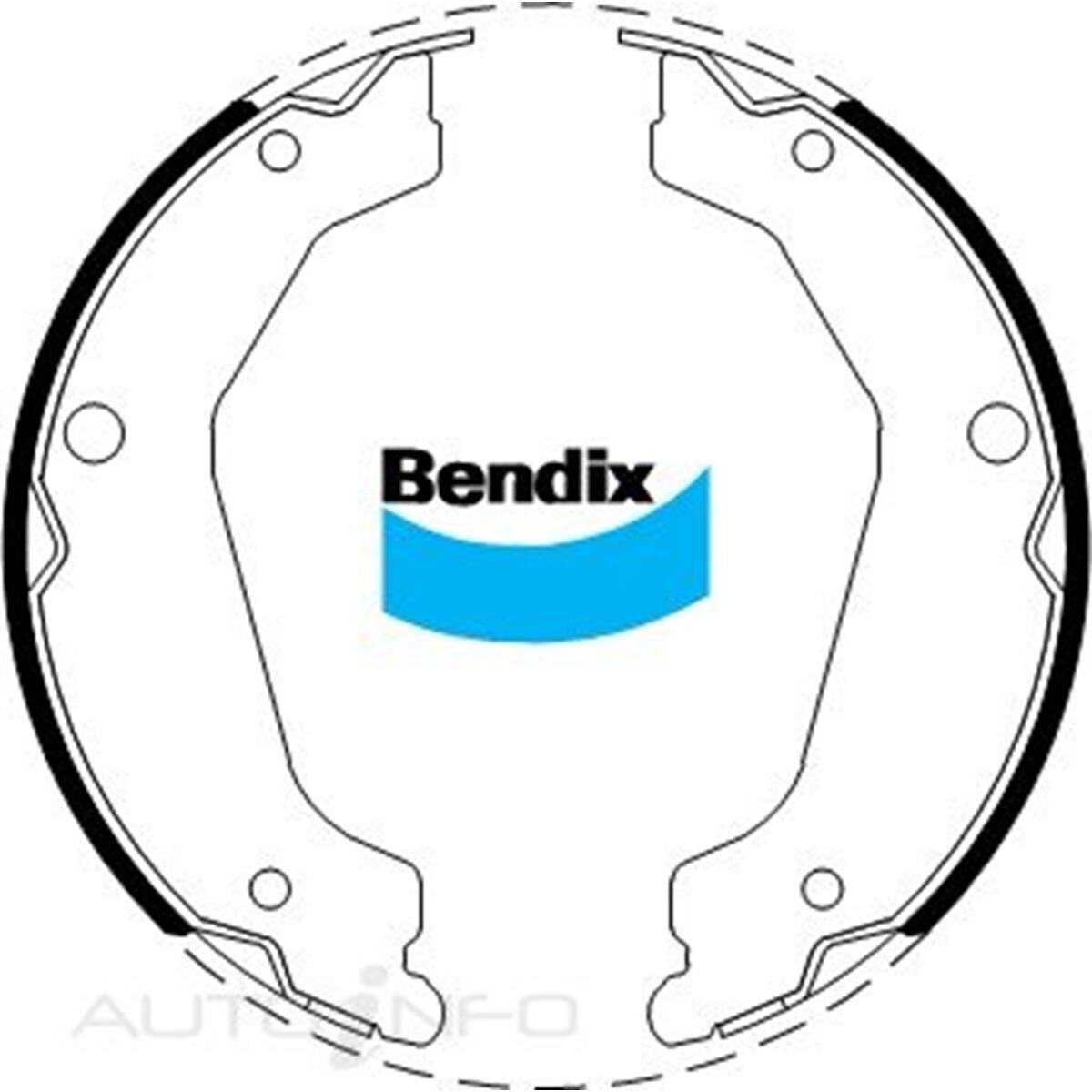 NZ BENDIX BRAKE SHOES, , scanz_hi-res