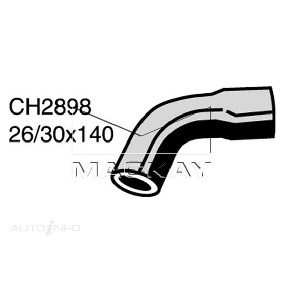 BYPASS HOSE JAGUAR XJ6 III   THERMOSTAT OUTLET ELBOW*, , scanz_hi-res