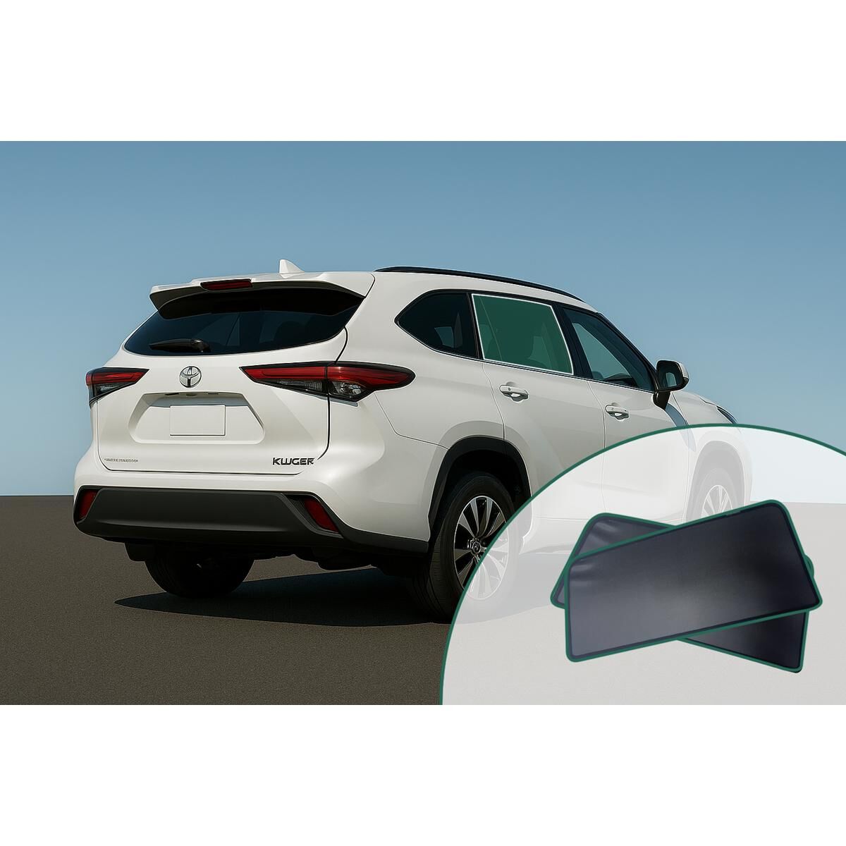 SAFE SHADE FITS TOYOTA KLUGER (4TH GEN) 2021+, , scanz_hi-res