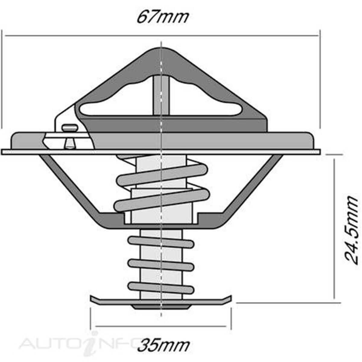 TRIDON THERMOSTAT BLISTERED (HIGH FLOW), , scanz_hi-res