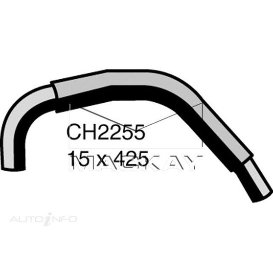 HEATER HOSE  - FORD COURIER PD - 2.5L I4  DIESEL - MANUAL & AUTO, , scanz_hi-res