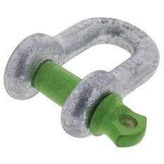 PKT 2 D SHACKLE 8mm RATED TO 750kg GALVANISED DROP FORGED  HULK 4x4, , scanz_hi-res