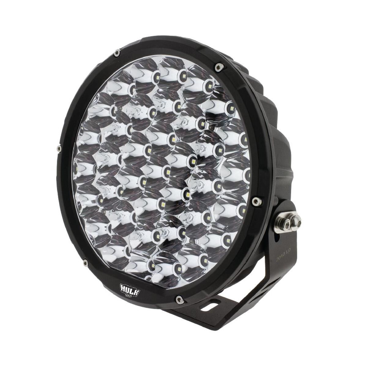 9" RND LED DRIVING LAMP DRIVNG BEAM 9-36V 160W 37 LEDs BLACK 15,600Lms, , scanz_hi-res