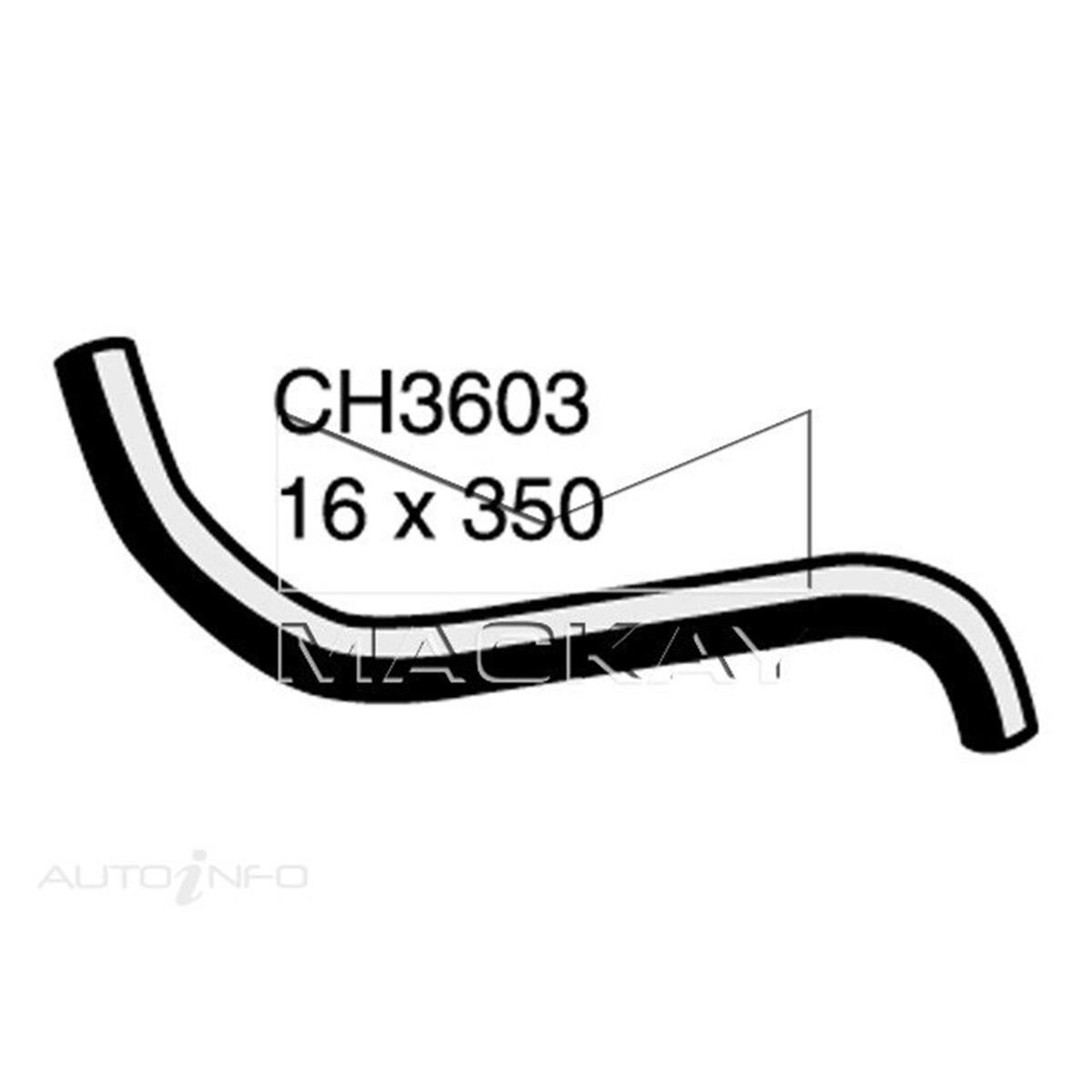 HEATER HOSE  - HOLDEN RODEO TF - 2.8L I4 TURBO DIESEL - MANUAL & AUTO, , scanz_hi-res