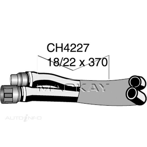 HEATER HOSE FRONT - HOLDEN COMMODORE VE - 6.0L V8  PETROL - MANUAL & AUTO, , scanz_hi-res