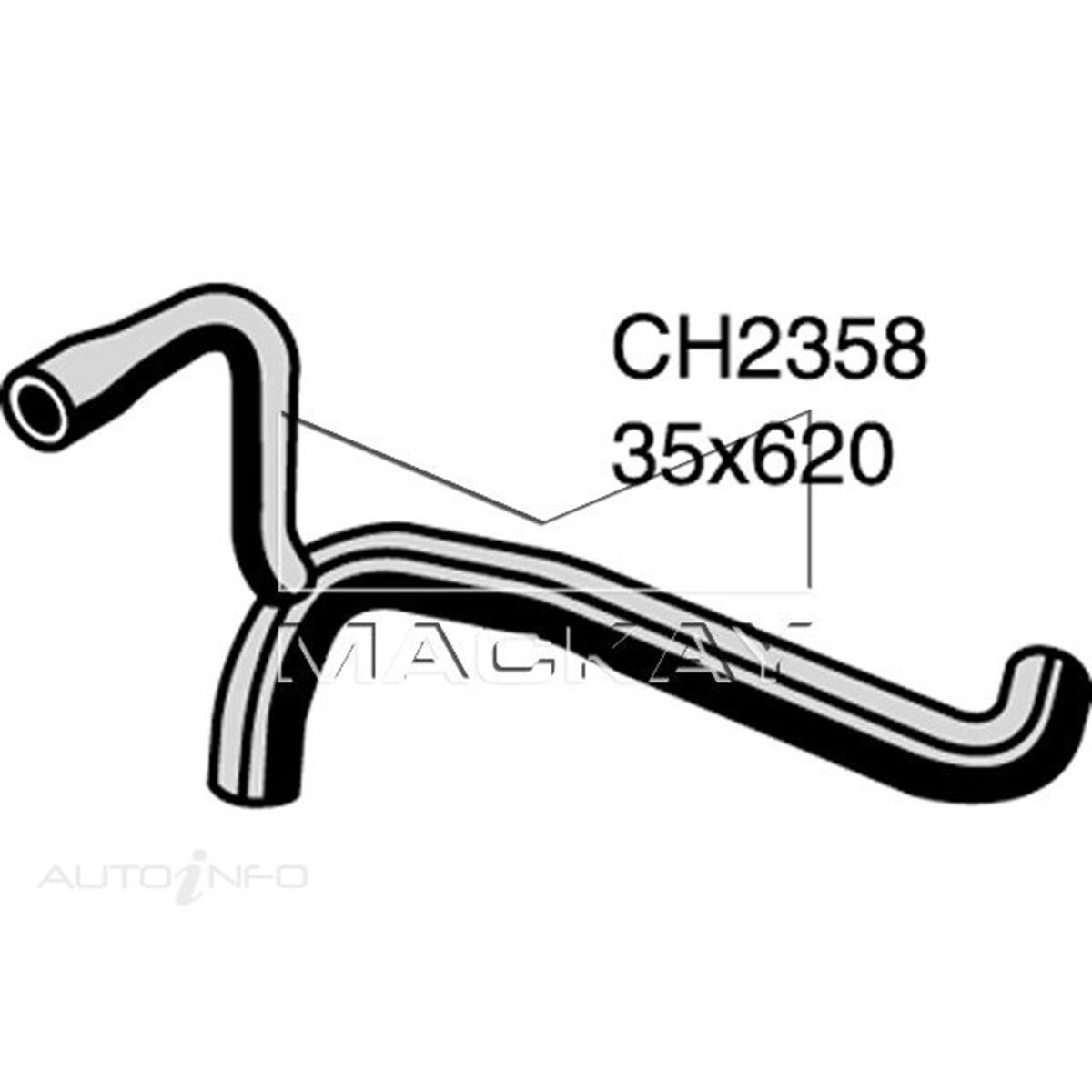 RADIATOR LOWER HOSE  - MERCEDES BENZ 190E W201 - 2.0L I4  PETROL - MANUAL & AUTO, , scanz_hi-res