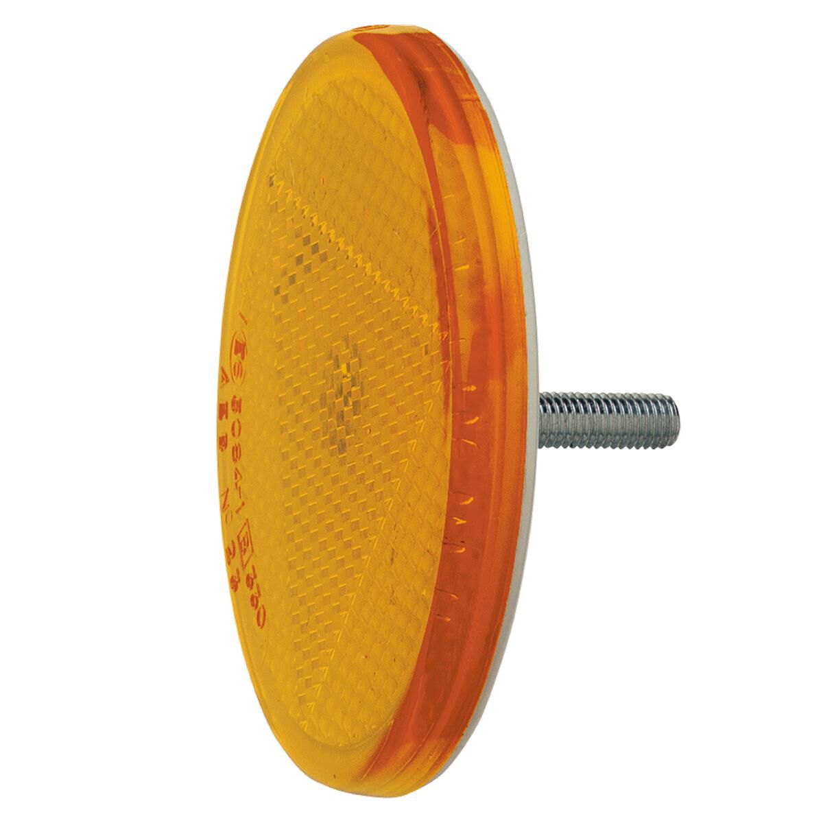 REFLECTOR AMBER 65mm FIX BOLT, , scanz_hi-res