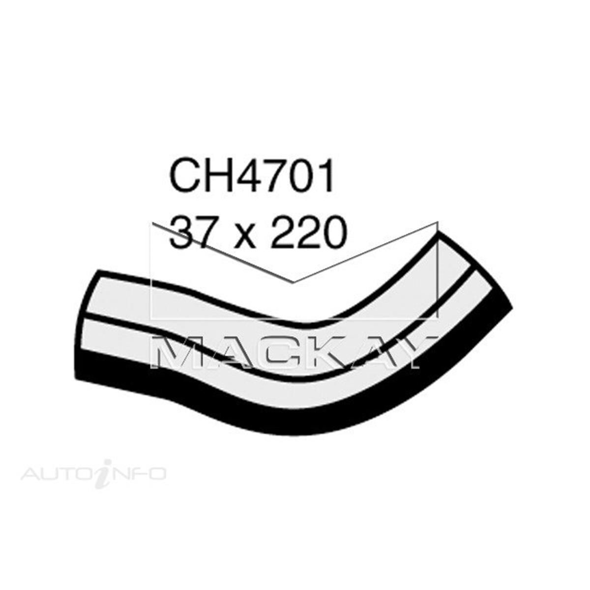 RADIATOR LOWER HOSE  - TOYOTA HIACE KDH200R - 2.5L I4 TURBO DIESEL - MANUAL & AUTO, , scanz_hi-res
