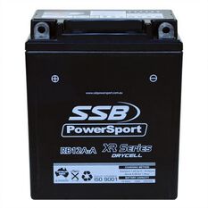 MOTORCYCLE AND POWERSPORTS BATTERY (YB12A-A) AGM 12V 12AH 250CCA BY SSB HIGH PERFORMANCE, , scanz_hi-res