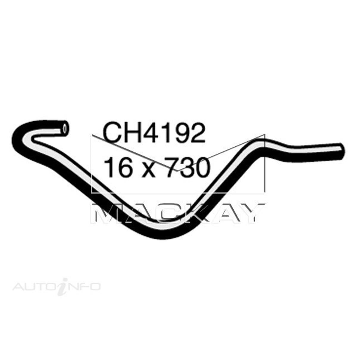 HEATER HOSE  - MITSUBISHI PAJERO NM, NP - 3.5L V6  PETROL - MANUAL & AUTO, , scanz_hi-res
