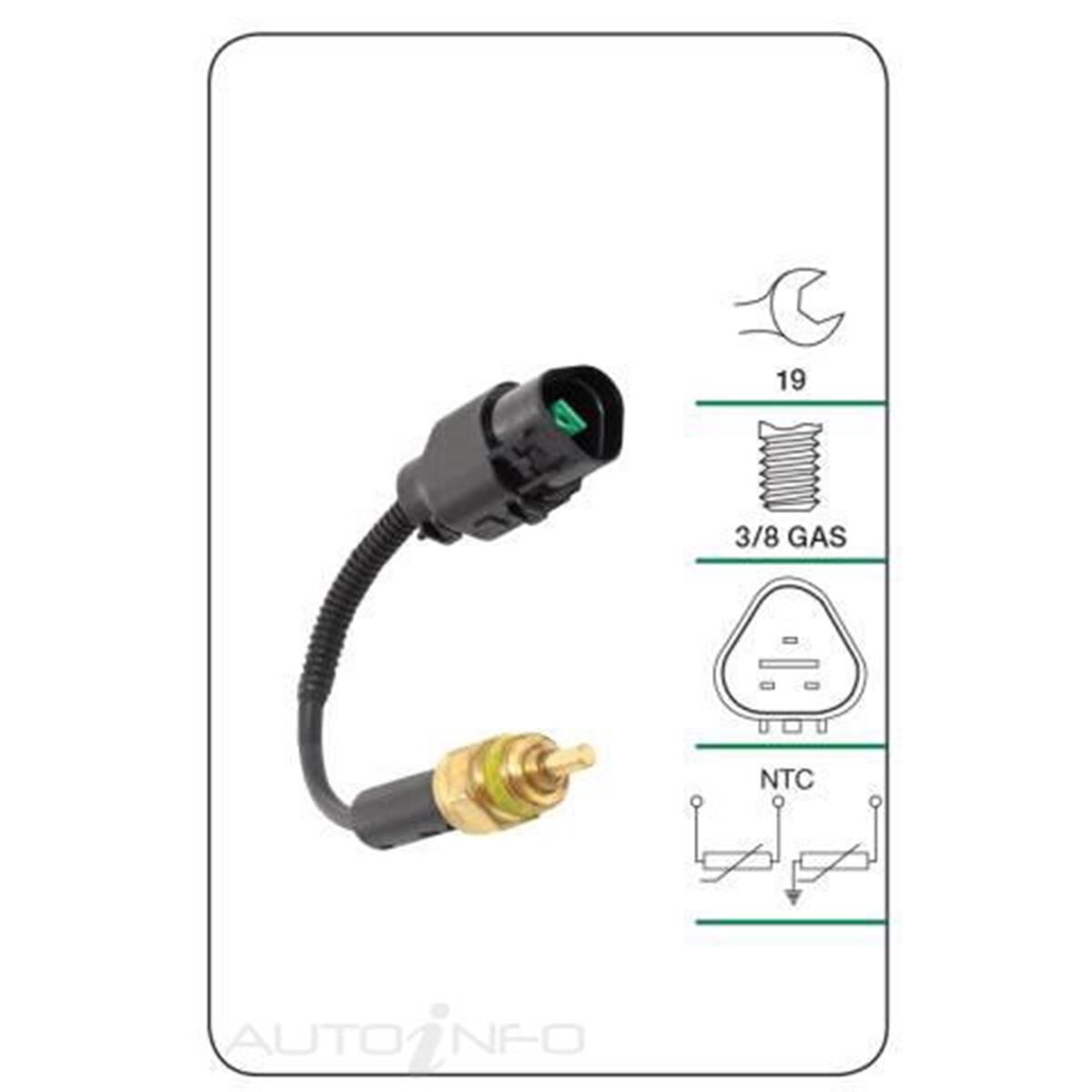 TRIDON WATER TEMPERATURE SENDER (GAUGE), , scanz_hi-res