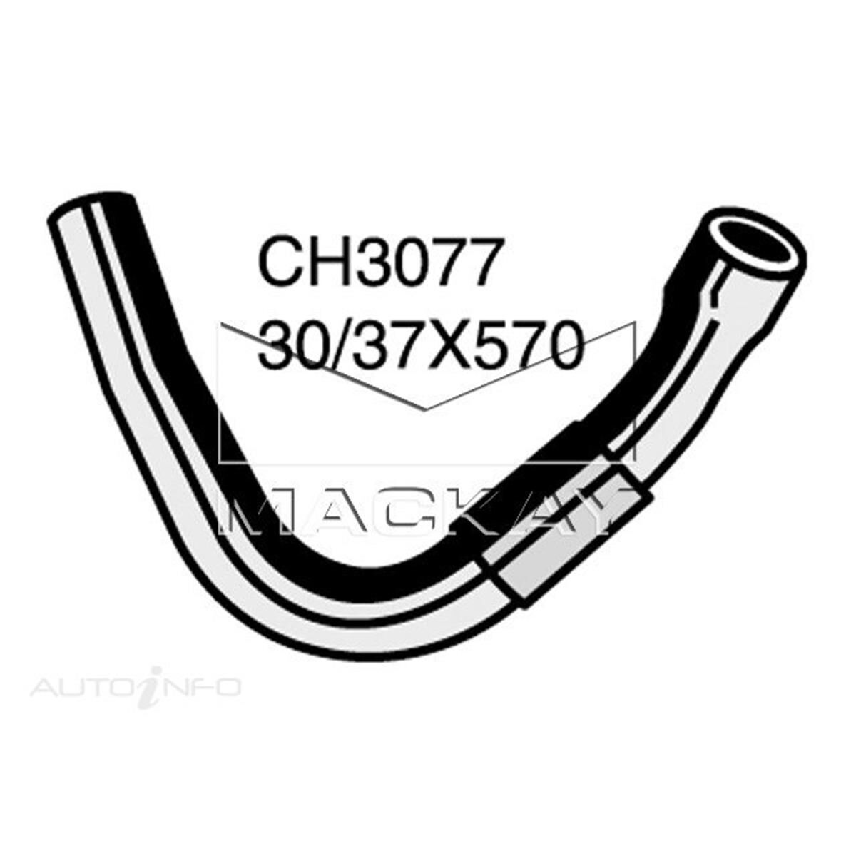 RADIATOR UPPER HOSE  - JEEP GRAND CHEROKEE ZG - 4.0L I6  PETROL - MANUAL & AUTO, , scanz_hi-res