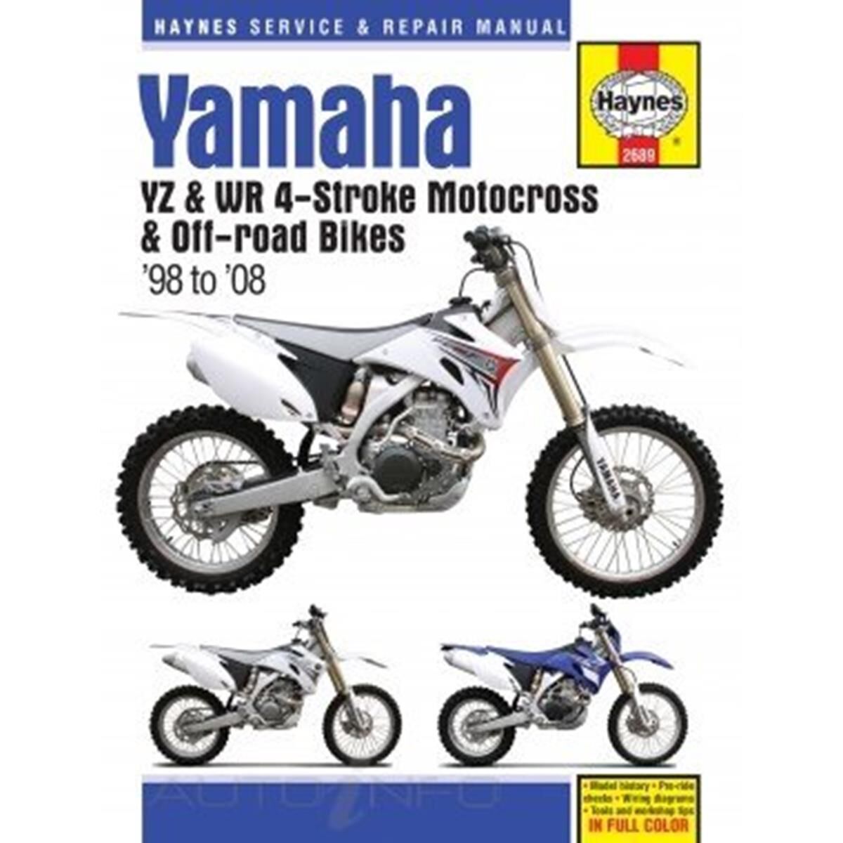 YAMAHA YZ & WR 4-STROKE MOTOCROSS BIKES, , scanz_hi-res